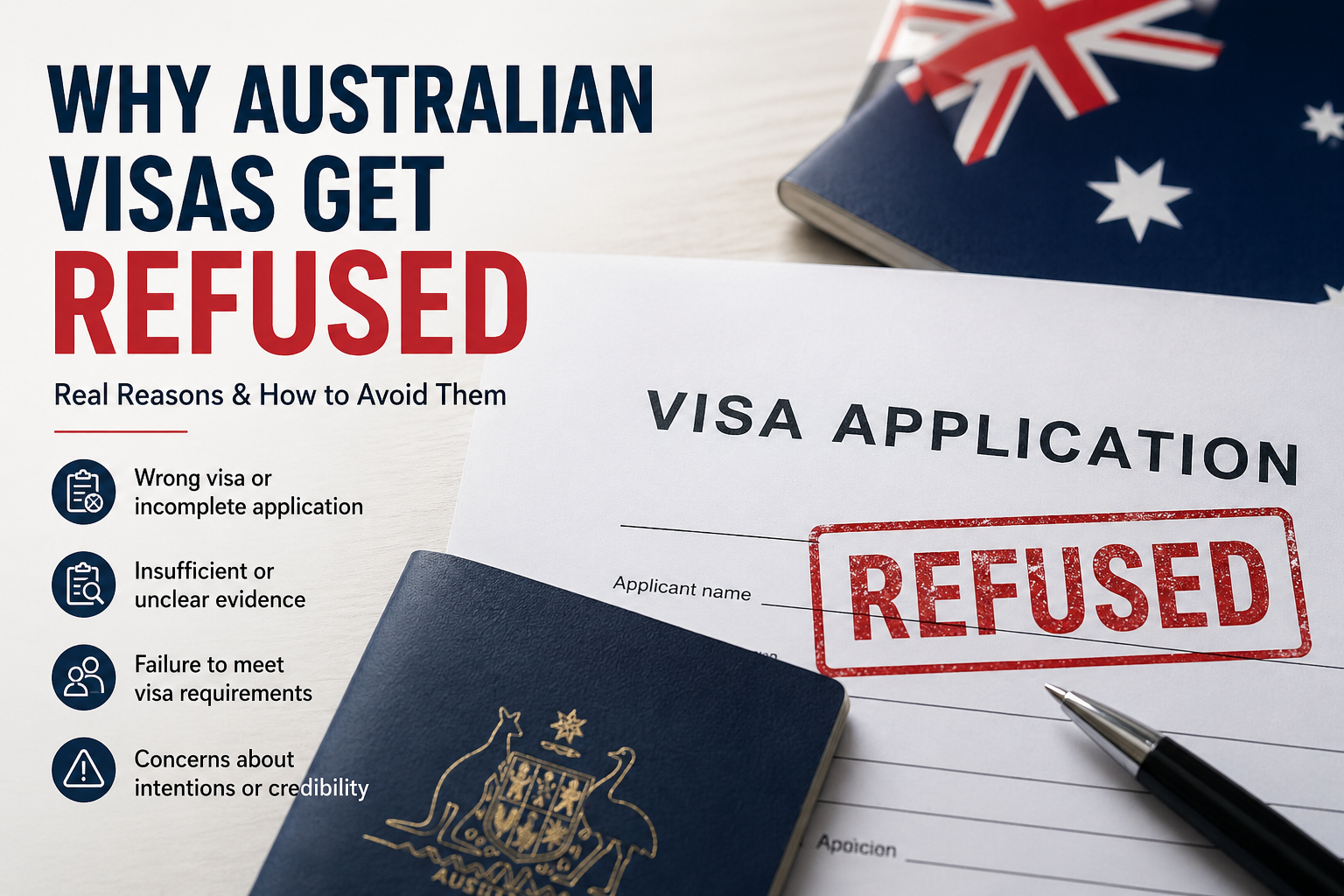 why Australian visas get refused