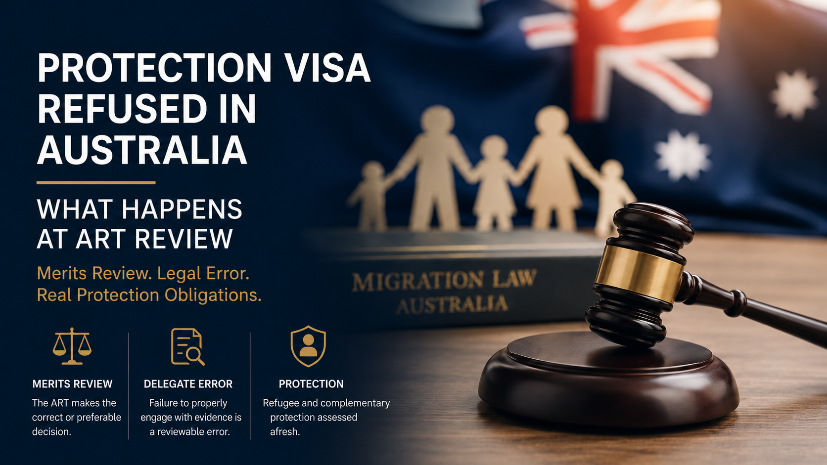 Protection visa refused in Australia and ART review