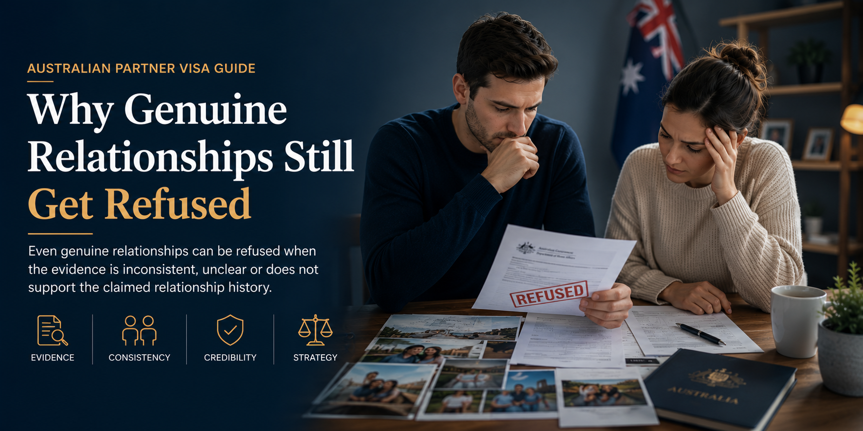 Why genuine relationships still get refused in Australian Partner visa applications