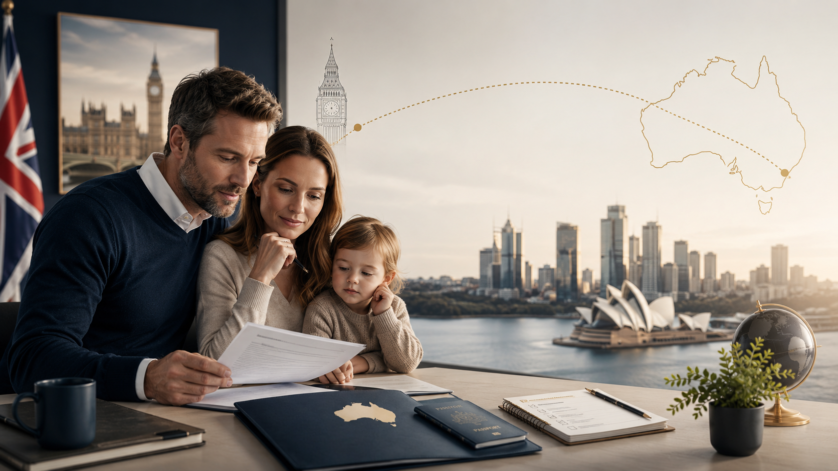 Australia visa requirements for British citizens planning to move from the UK