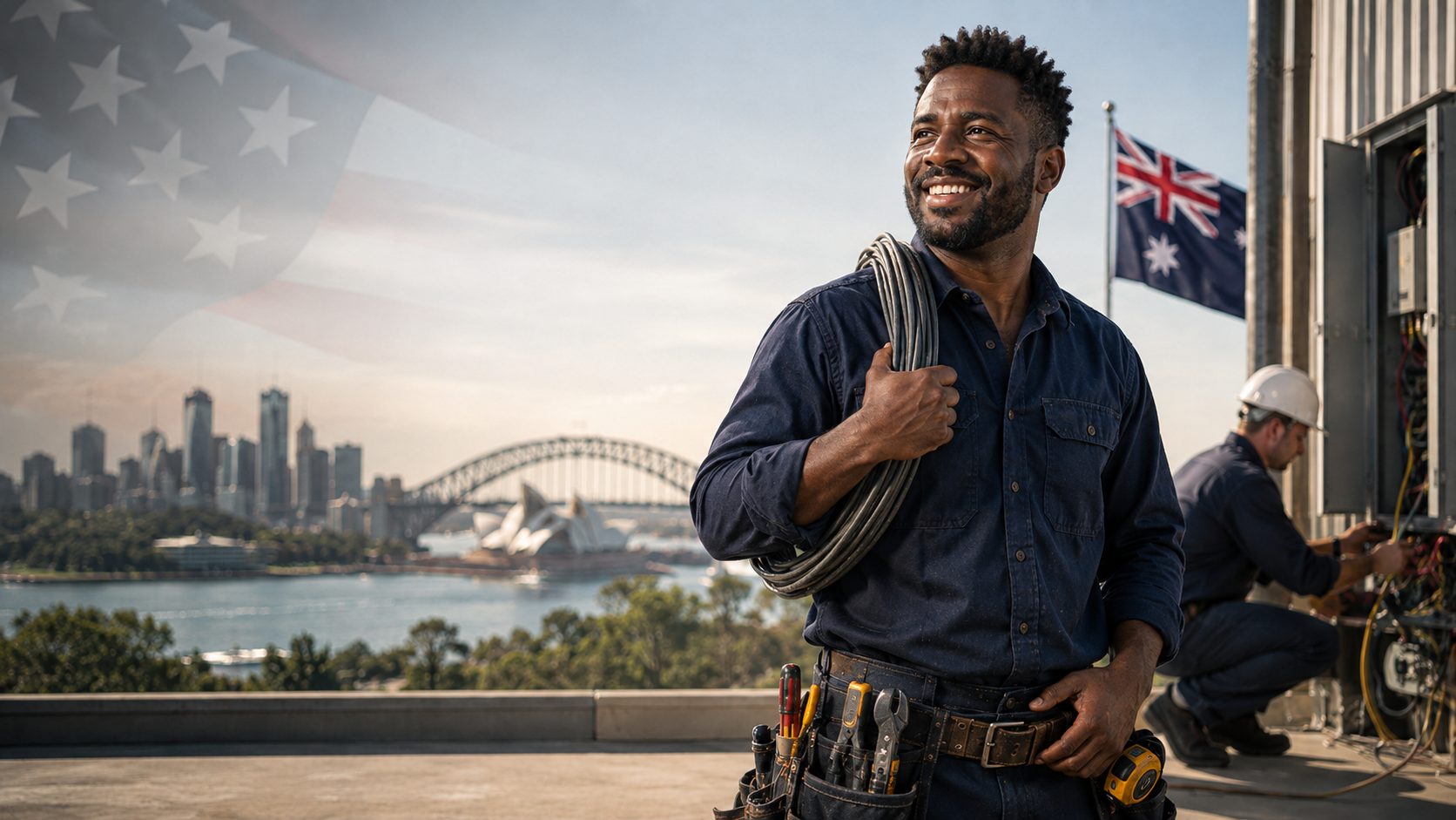 American tradesperson considering skilled migration to Australia